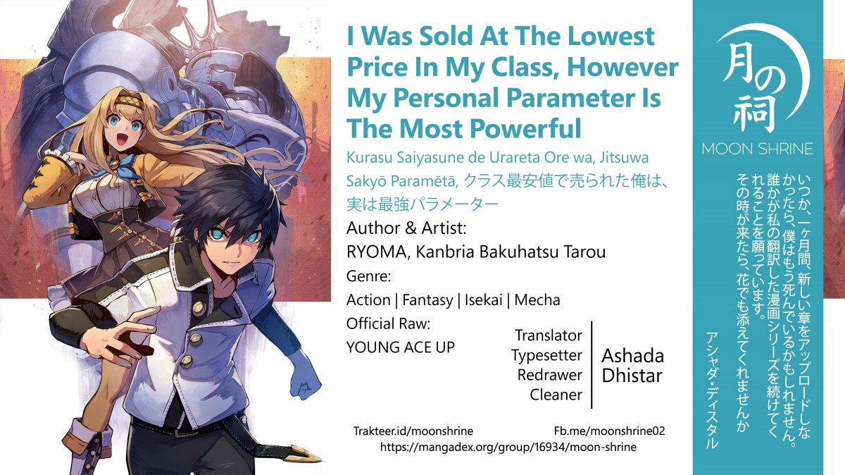 Class Saiya Sune de Urareta Ore wa, Jitsu wa Saikyou Parameter Chapter 12.2 Bahasa Indonesia