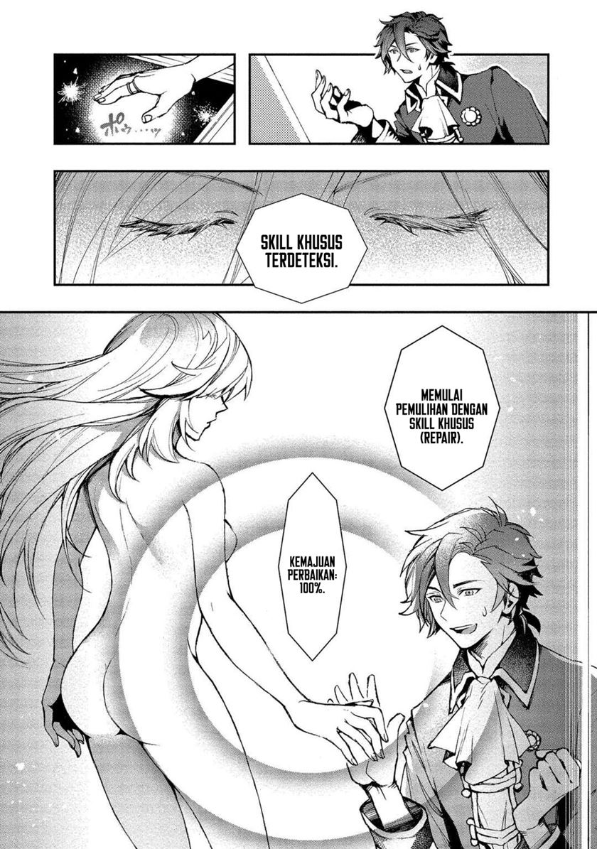 Class Shoukan ni Makikomareta Kyoushi, Hazure Sukiru de Kikai Shoujo wo Shuuri suru chapter 1