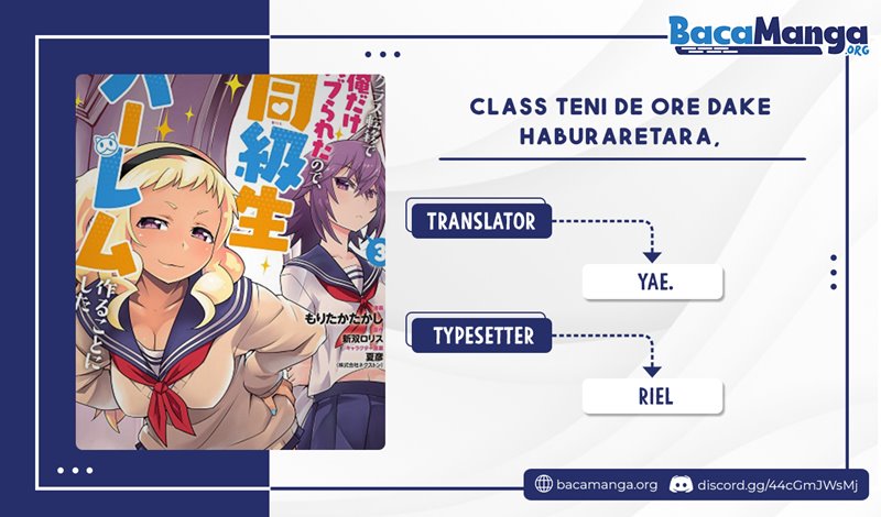 Class Ten’i de Ore dake Haburareta no de, Doukyuusei Harem Tsukuru Koto ni shita chapter 9