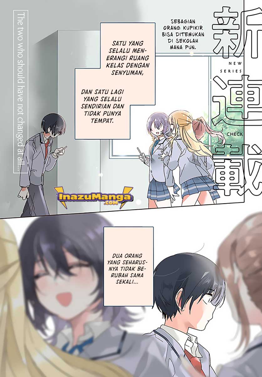 Class de 2 Banme ni Kawaii Onna no Ko to Tomodachi ni Natta Chapter 01 Bahasa Indonesia