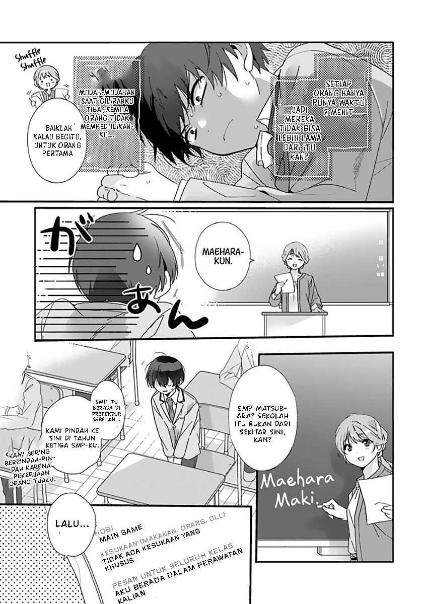 Class de 2 Banme ni Kawaii Onna no Ko to Tomodachi ni Natta Chapter 01 Bahasa Indonesia