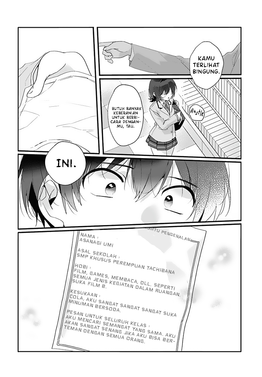Class de 2 Banme ni Kawaii Onna no Ko to Tomodachi ni Natta Chapter 01 Bahasa Indonesia