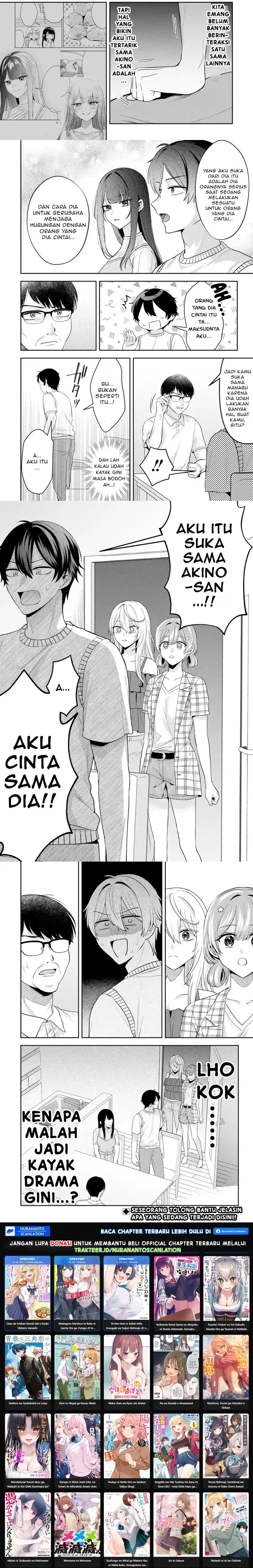 Class de Ichiban Kawaii Gal wo Ezuke Shiteiru Hanashi Chapter 09.2 Bahasa Indonesia