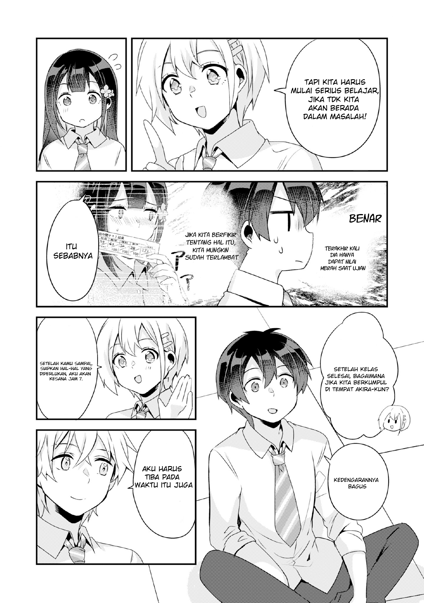 Class no Bocchi Gal wo Omochikaeri Shite Seisokei Bijin ni Shite Yatta Hanashi Chapter 07 Bahasa Indonesia