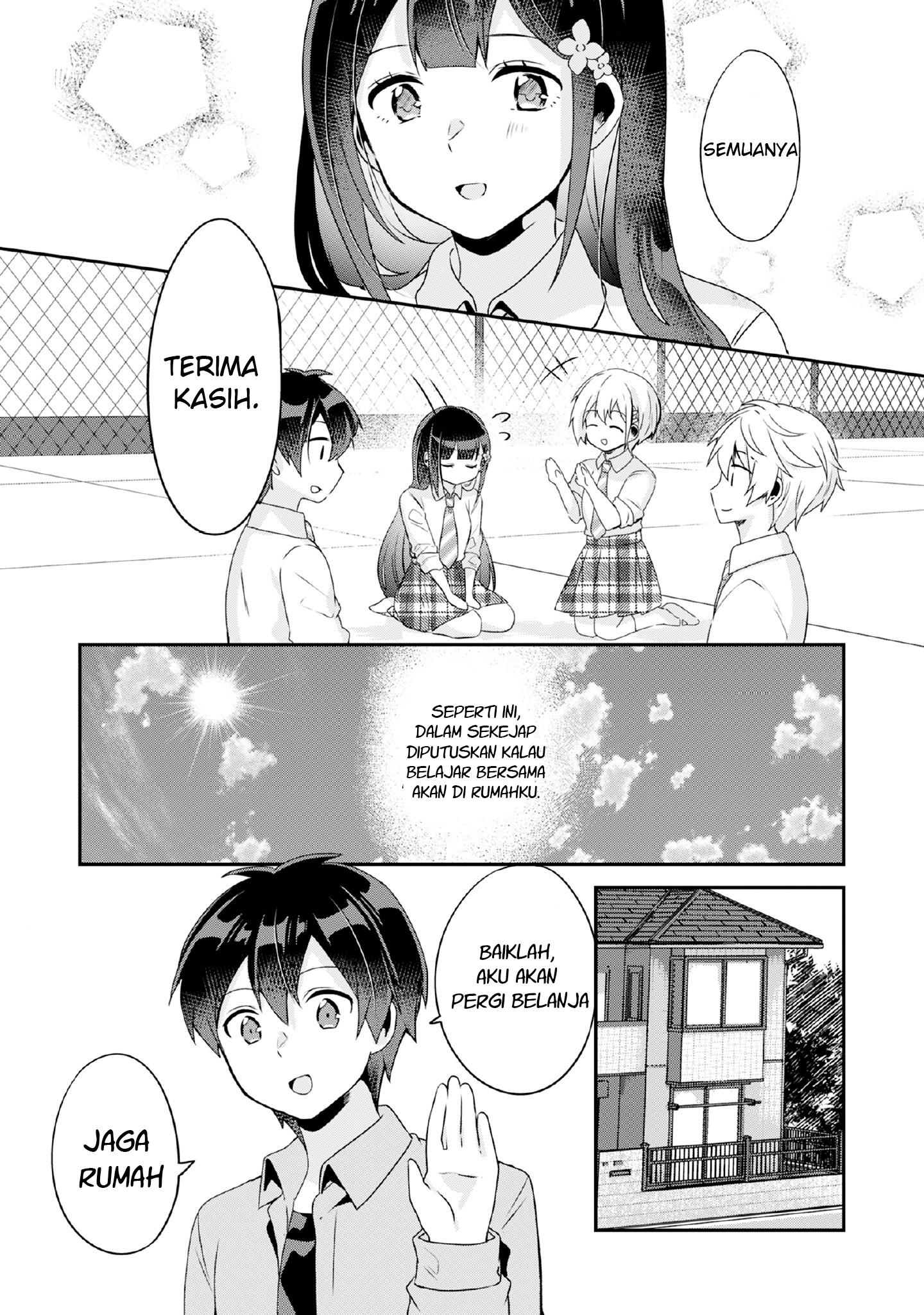 Class no Bocchi Gal wo Omochikaeri Shite Seisokei Bijin ni Shite Yatta Hanashi Chapter 07 Bahasa Indonesia