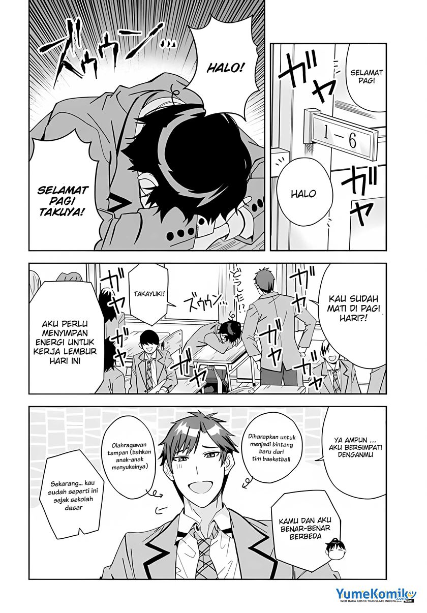 Classmate no Moto Idol ga, Tonikaku Kyodou Fushin Nan desu Chapter 01 Bahasa Indonesia