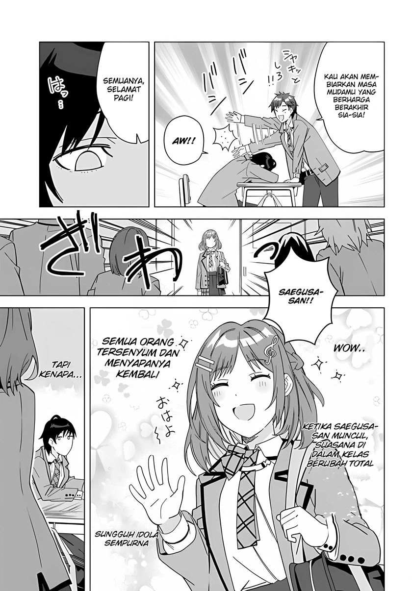 Classmate no Moto Idol ga, Tonikaku Kyodou Fushin Nan desu Chapter 01 Bahasa Indonesia