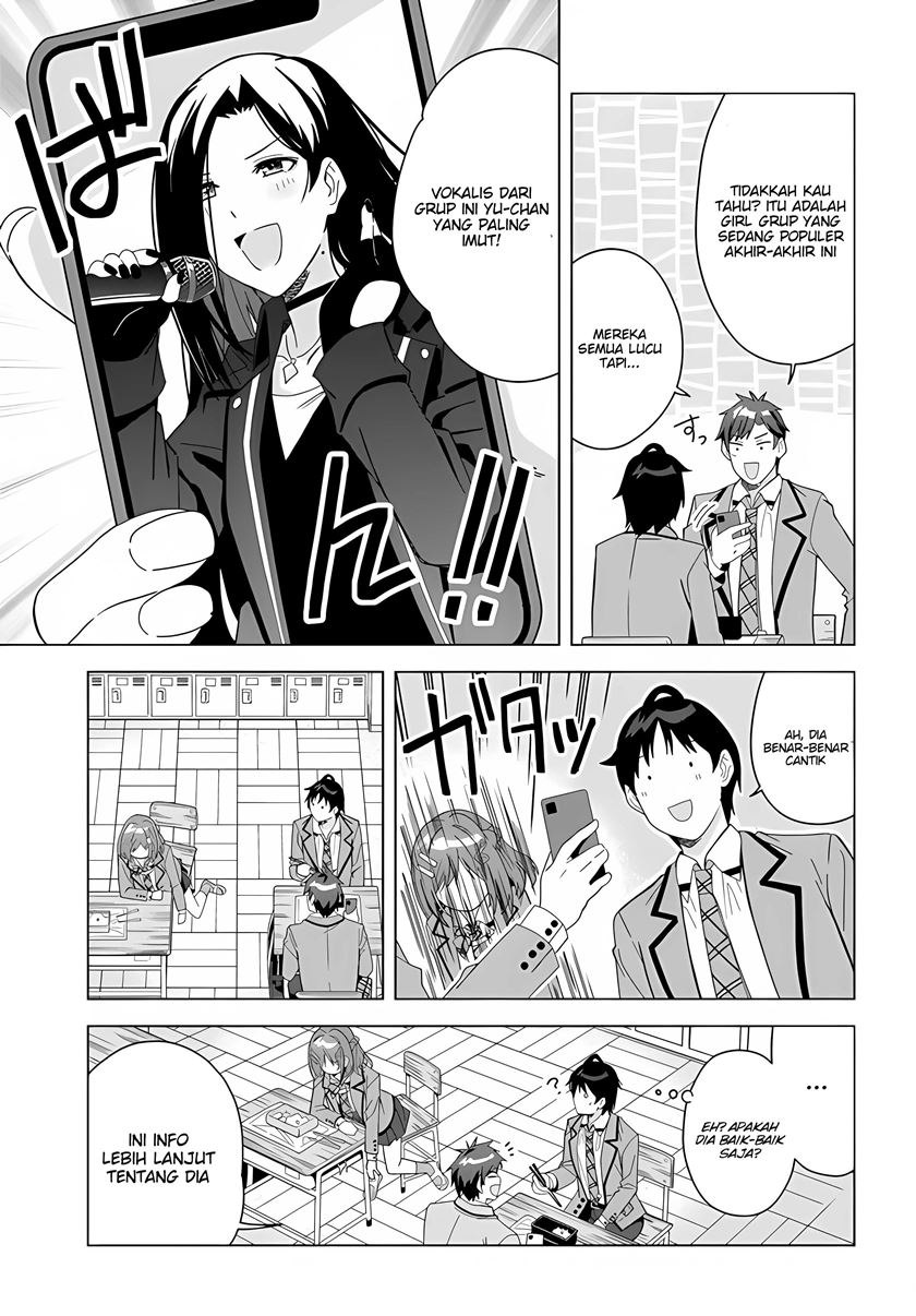 Classmate no Moto Idol ga, Tonikaku Kyodou Fushin Nan desu Chapter 01 Bahasa Indonesia