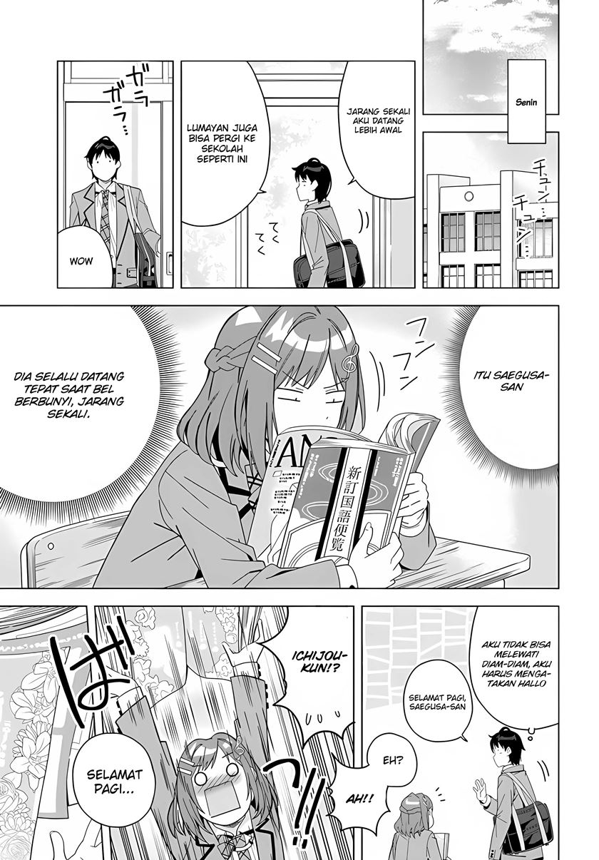 Classmate no Moto Idol ga, Tonikaku Kyodou Fushin Nan desu Chapter 01 Bahasa Indonesia