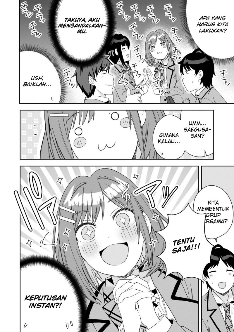 Classmate no Moto Idol ga, Tonikaku Kyodou Fushin Nan desu Chapter 04 Bahasa Indonesia
