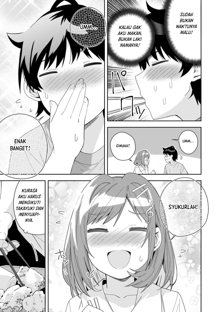Classmate no Moto Idol ga, Tonikaku Kyodou Fushin Nan desu chapter 14