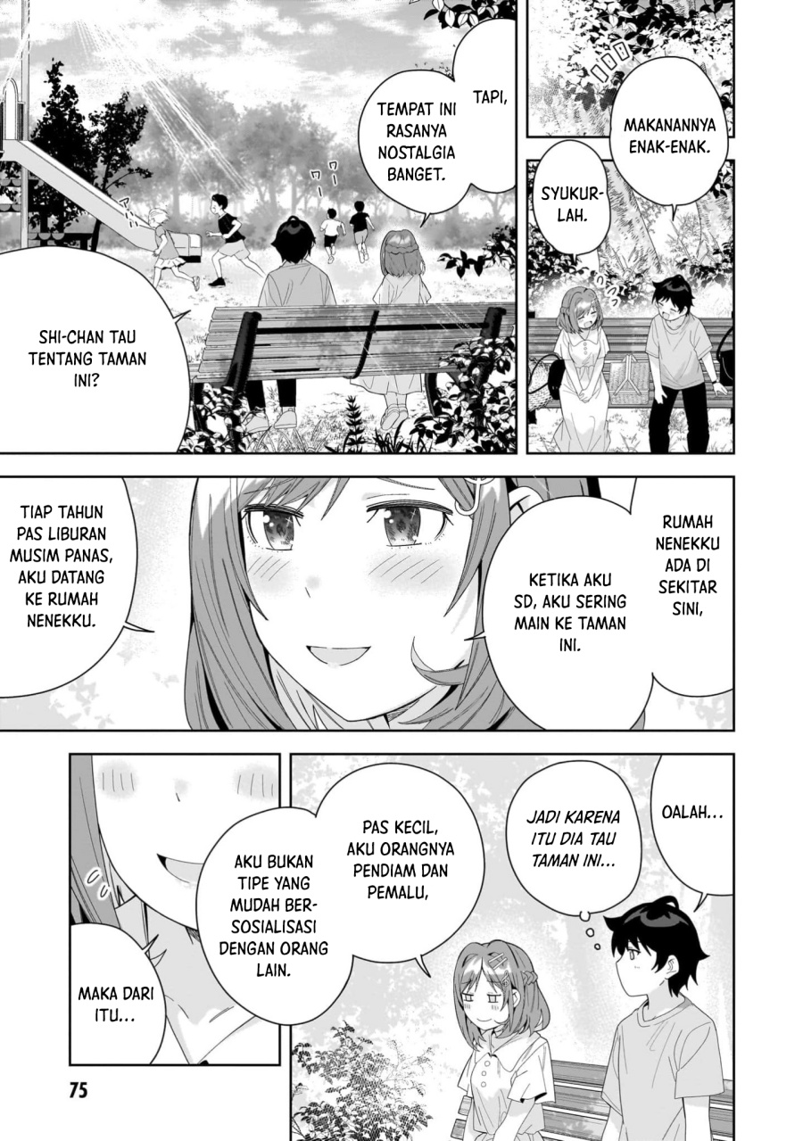 Classmate no Moto Idol ga, Tonikaku Kyodou Fushin Nan desu chapter 14