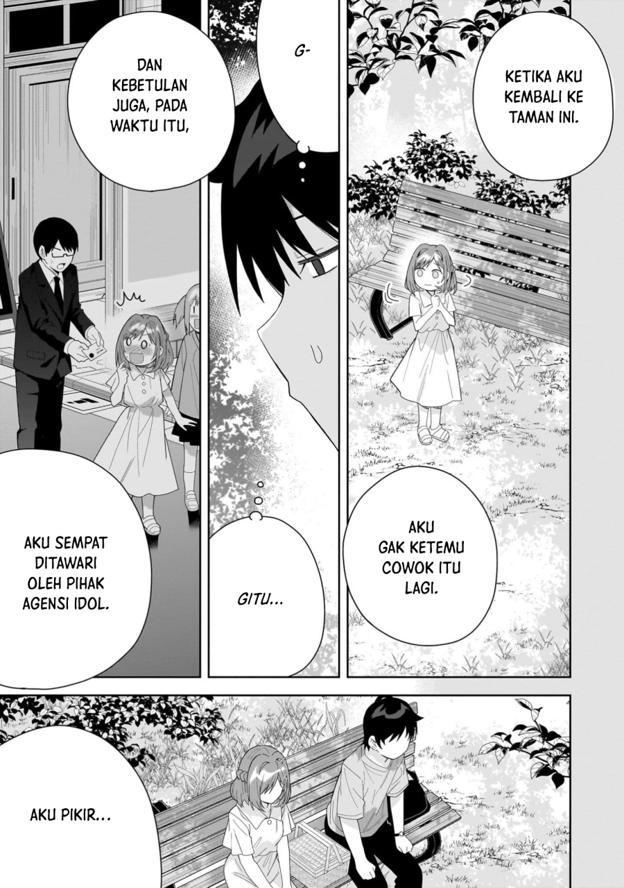 Classmate no Moto Idol ga, Tonikaku Kyodou Fushin Nan desu chapter 14