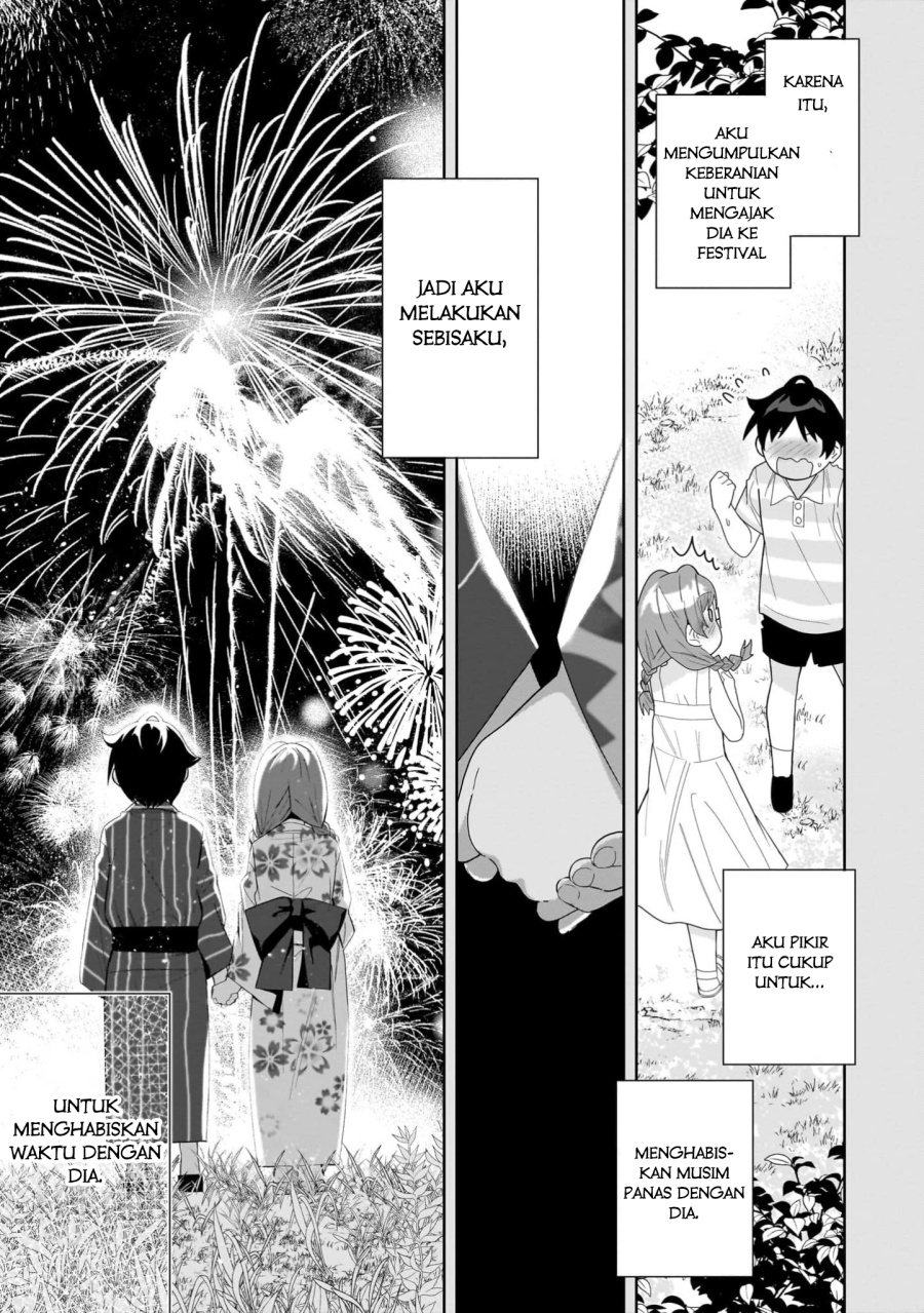 Classmate no Moto Idol ga, Tonikaku Kyodou Fushin Nan desu chapter 14