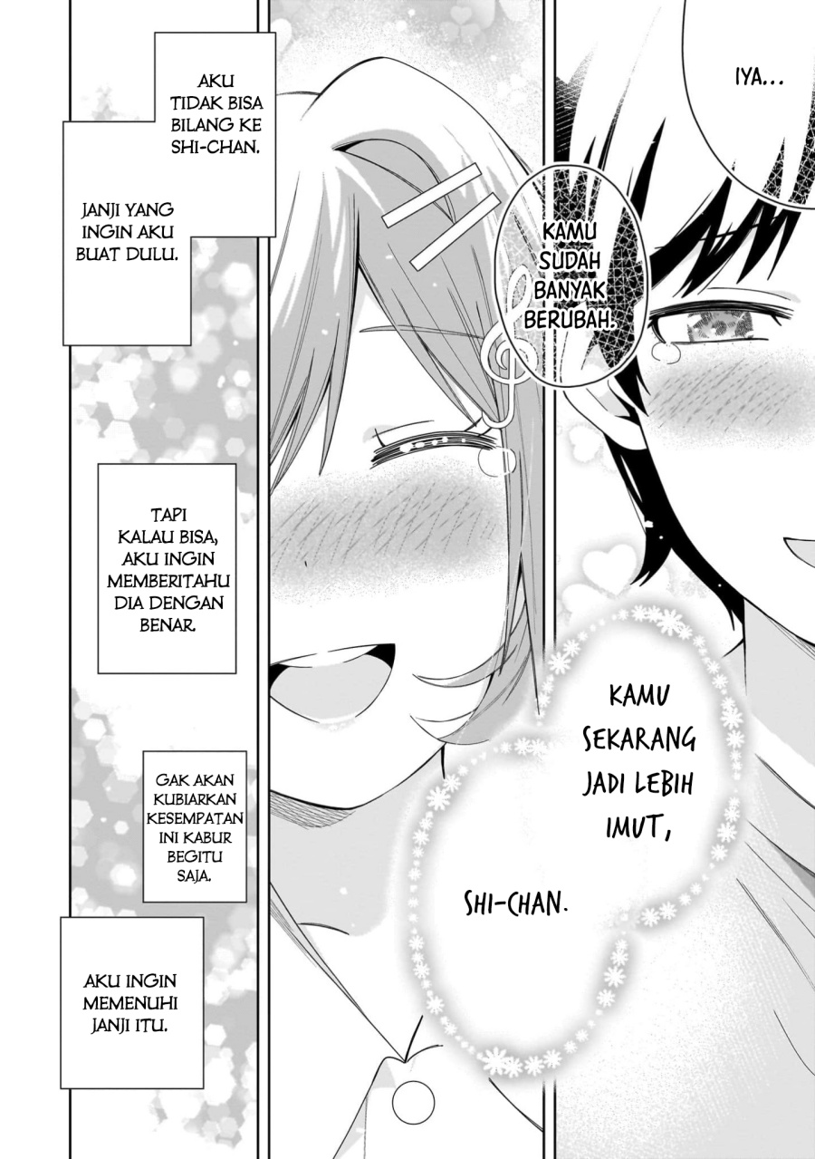 Classmate no Moto Idol ga, Tonikaku Kyodou Fushin Nan desu chapter 14