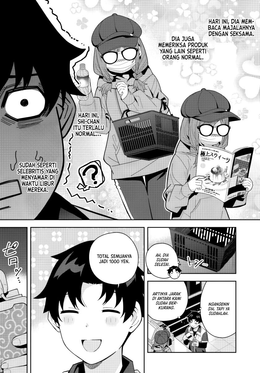 Classmate no Moto Idol ga, Tonikaku Kyodou Fushin Nan desu chapter 20