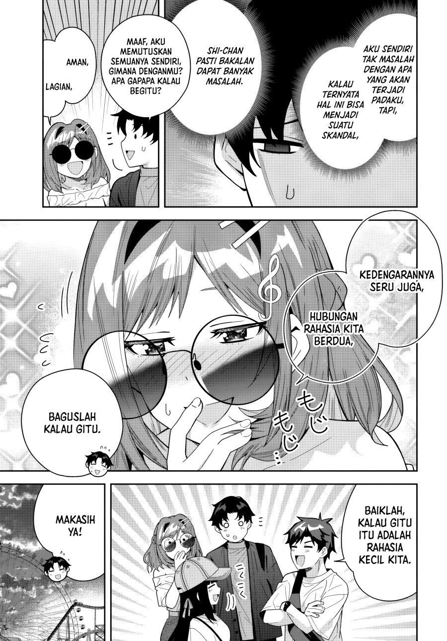 Classmate no Moto Idol ga, Tonikaku Kyodou Fushin Nan desu Chapter 22 Bahasa Indonesia
