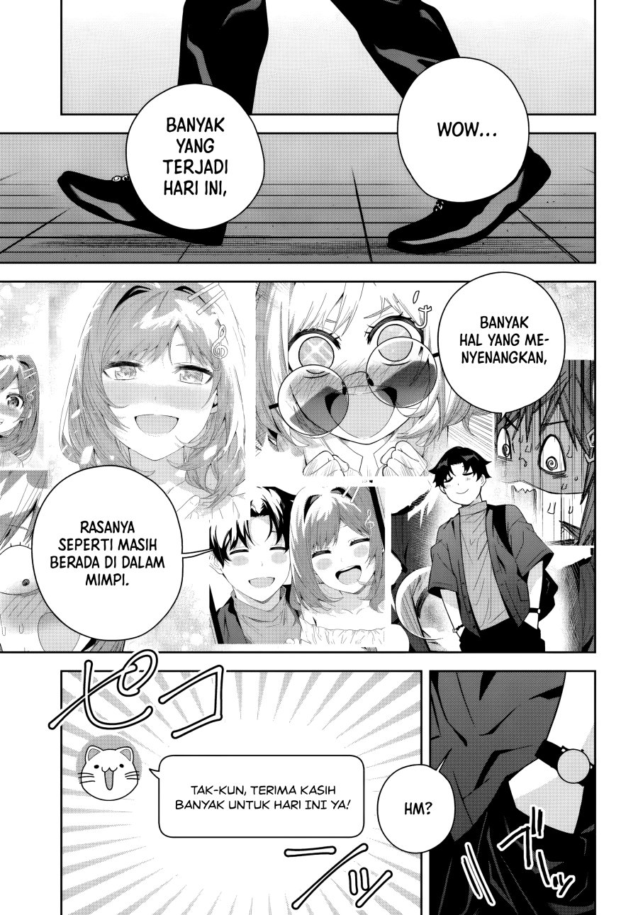 Classmate no Moto Idol ga, Tonikaku Kyodou Fushin Nan desu Chapter 22 Bahasa Indonesia