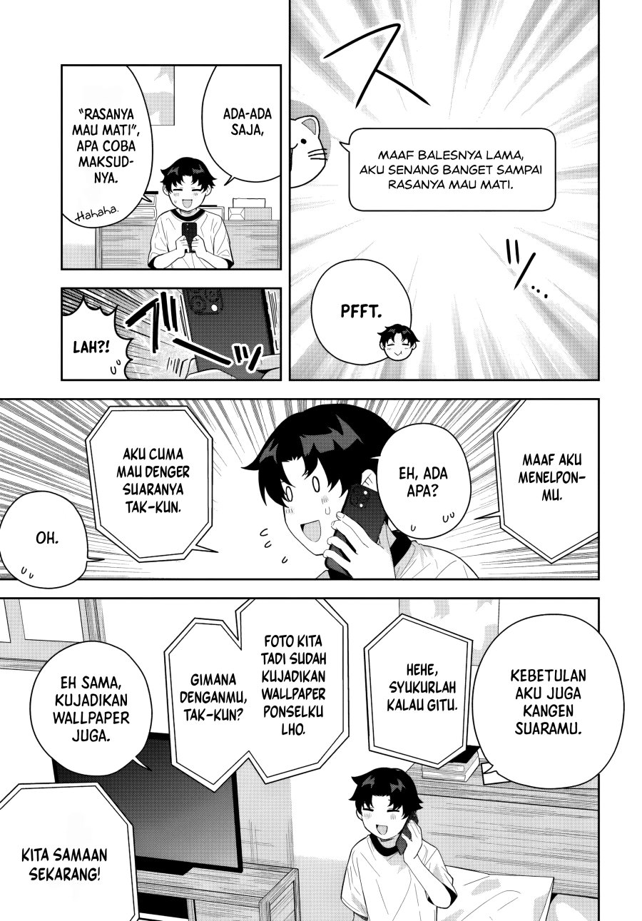 Classmate no Moto Idol ga, Tonikaku Kyodou Fushin Nan desu Chapter 22 Bahasa Indonesia