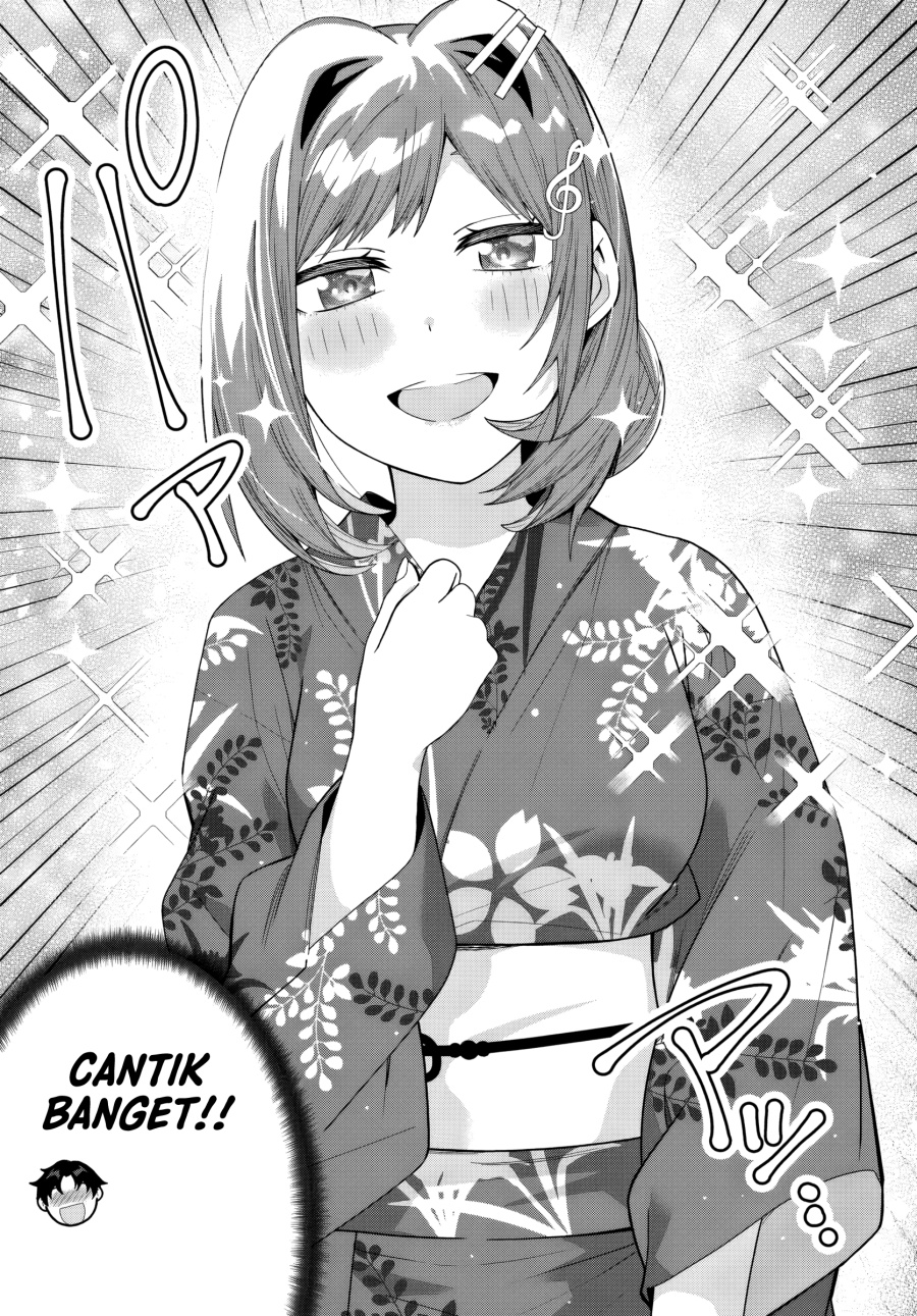 Classmate no Moto Idol ga, Tonikaku Kyodou Fushin Nan desu chapter 23