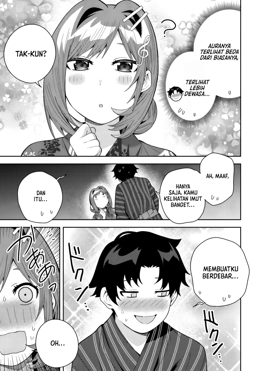 Classmate no Moto Idol ga, Tonikaku Kyodou Fushin Nan desu chapter 23