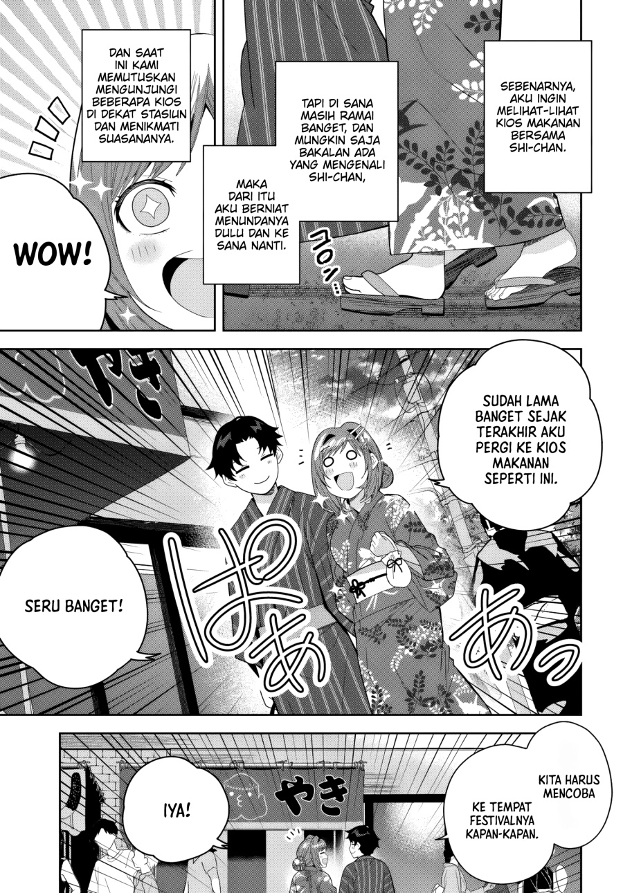 Classmate no Moto Idol ga, Tonikaku Kyodou Fushin Nan desu chapter 23