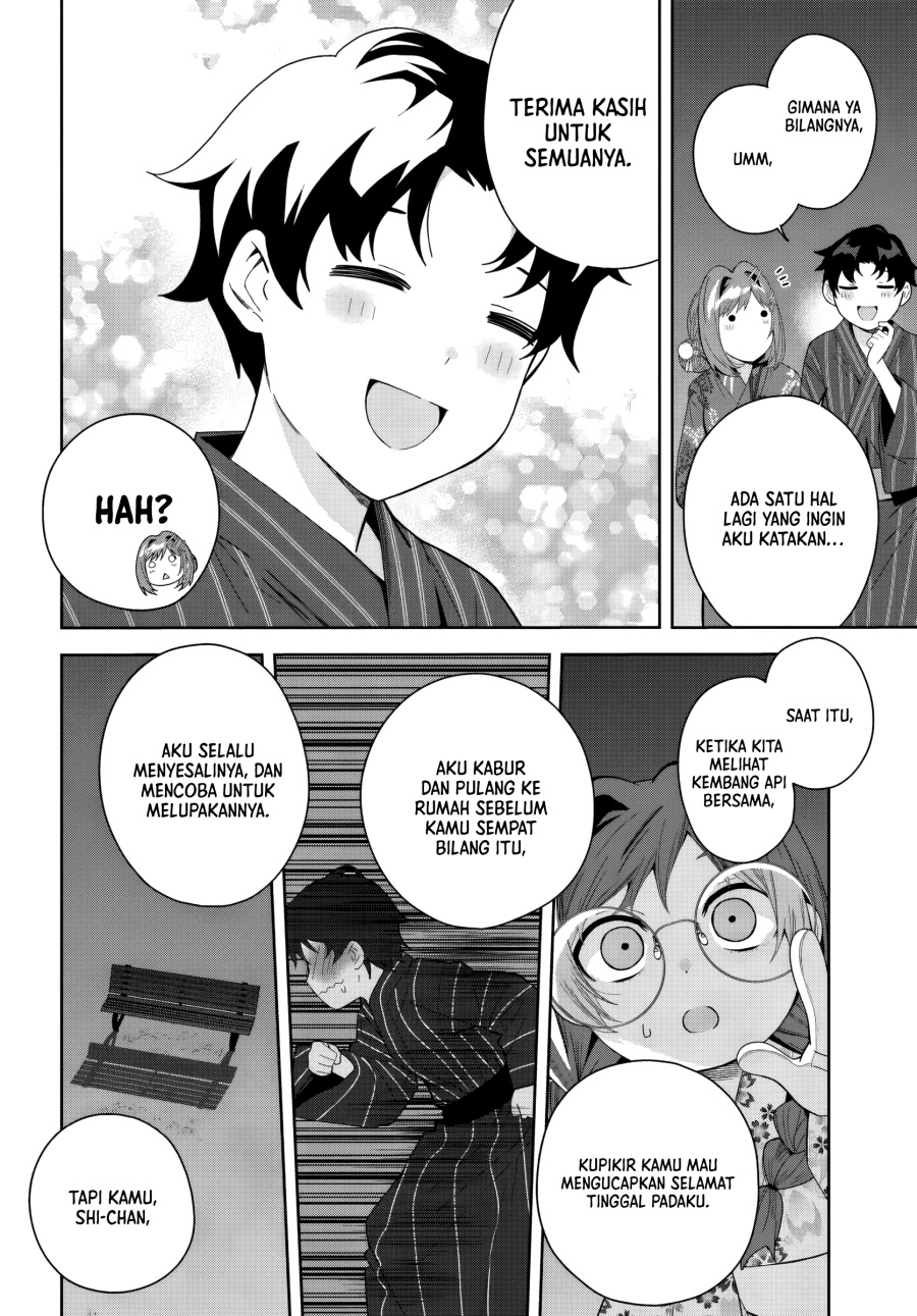 Classmate no Moto Idol ga, Tonikaku Kyodou Fushin Nan desu chapter 23