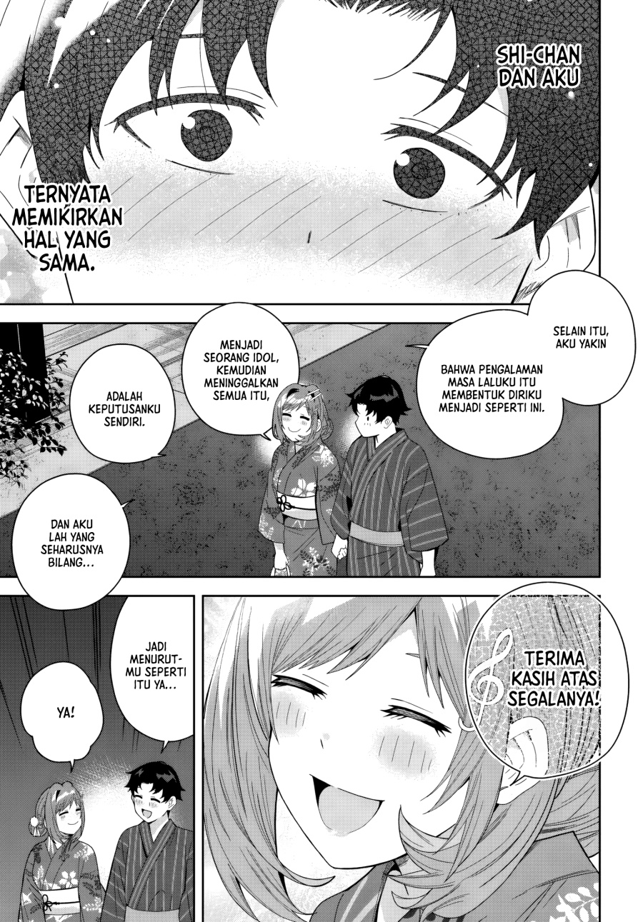 Classmate no Moto Idol ga, Tonikaku Kyodou Fushin Nan desu chapter 23