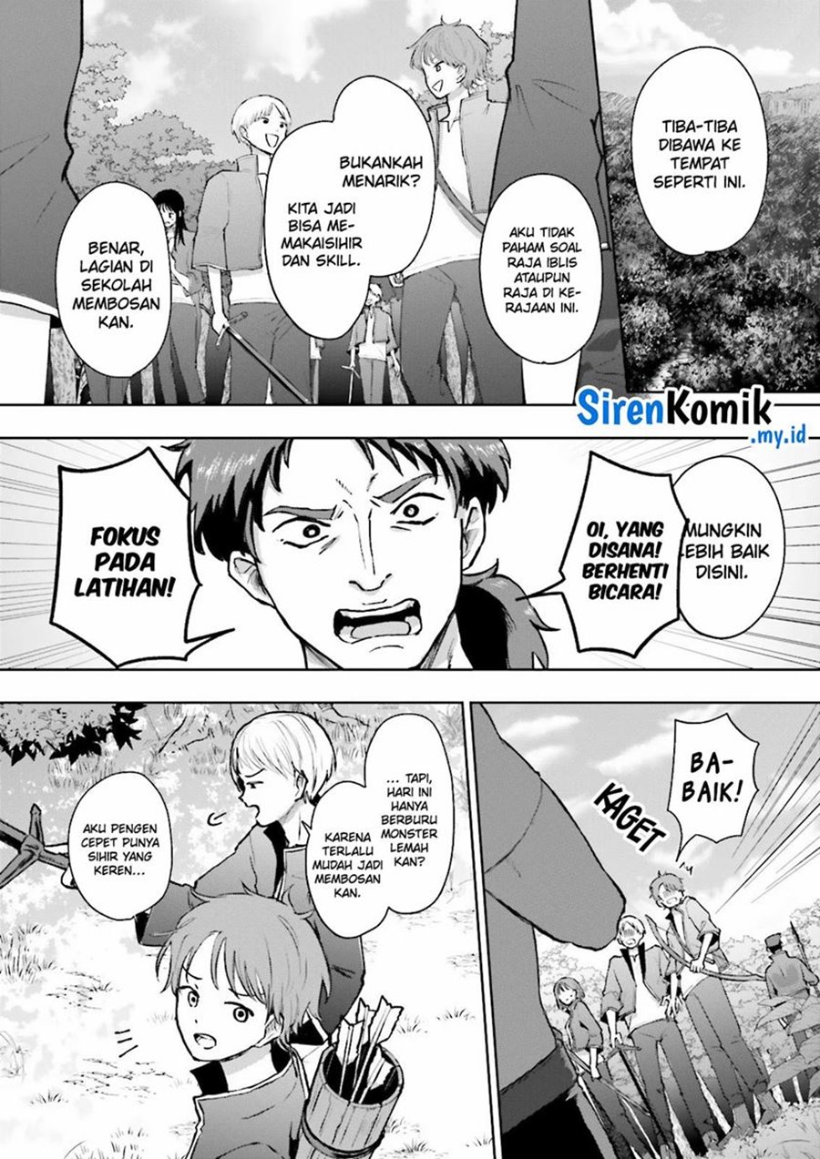 Classmate wa Isekai de Yuusha ni Natta kedo, Ore dake Gendai Nihon ni Okizari ni Narimashita Chapter 03 Bahasa Indonesia
