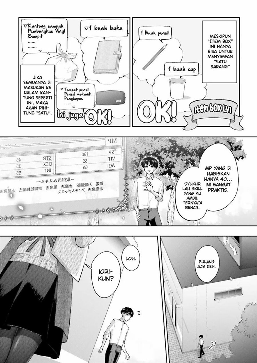 Classmate wa Isekai de Yuusha ni Natta kedo, Ore dake Gendai Nihon ni Okizari ni Narimashita Chapter 03 Bahasa Indonesia