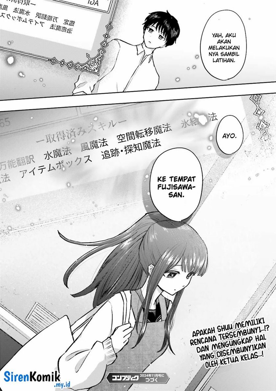 Classmate wa Isekai de Yuusha ni Natta kedo, Ore dake Gendai Nihon ni Okizari ni Narimashita Chapter 03 Bahasa Indonesia