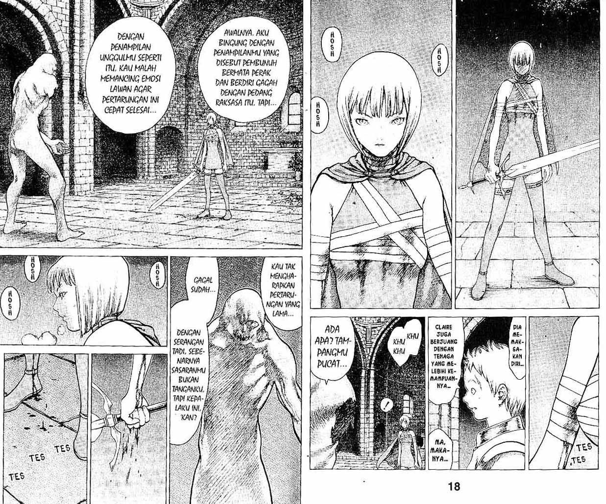 Claymore chapter 3