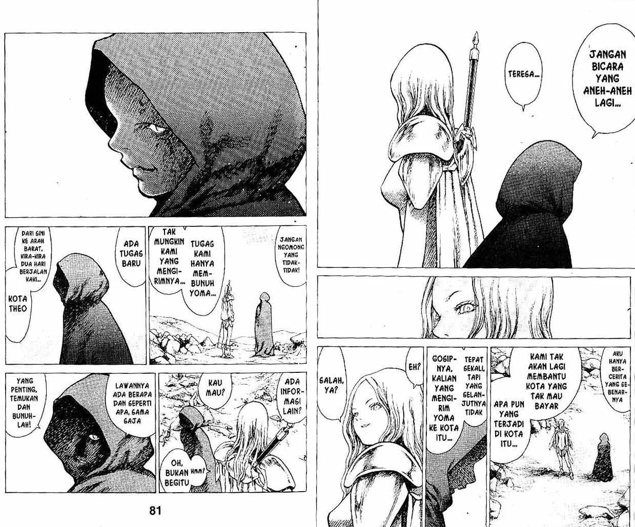 Claymore chapter 3