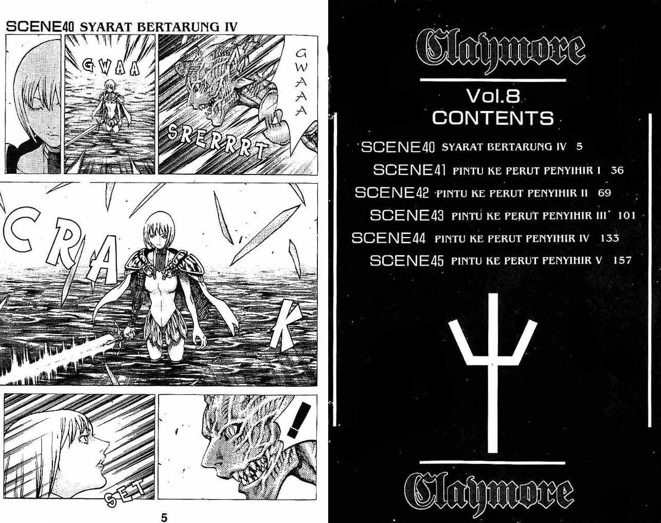 Claymore Volume 8 Bahasa Indonesia