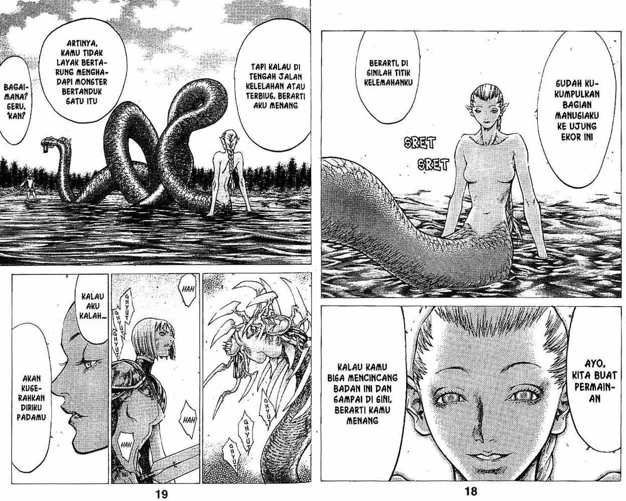 Claymore Volume 8 Bahasa Indonesia