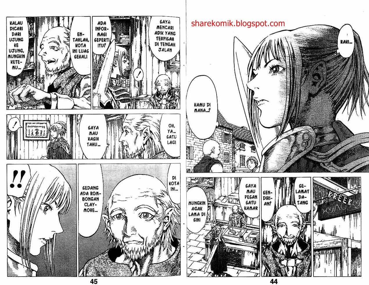 Claymore Volume 8 Bahasa Indonesia