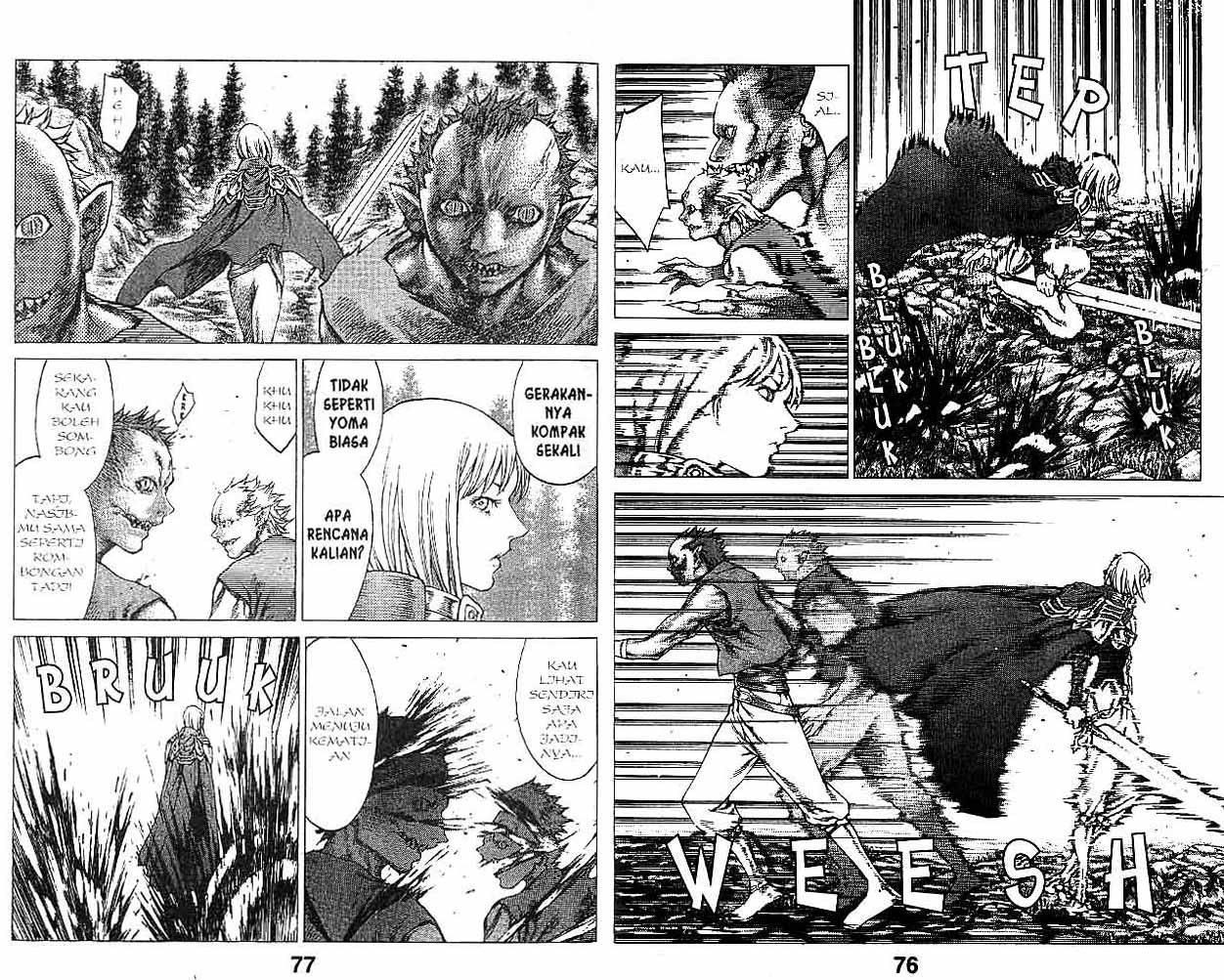 Claymore Volume 8 Bahasa Indonesia