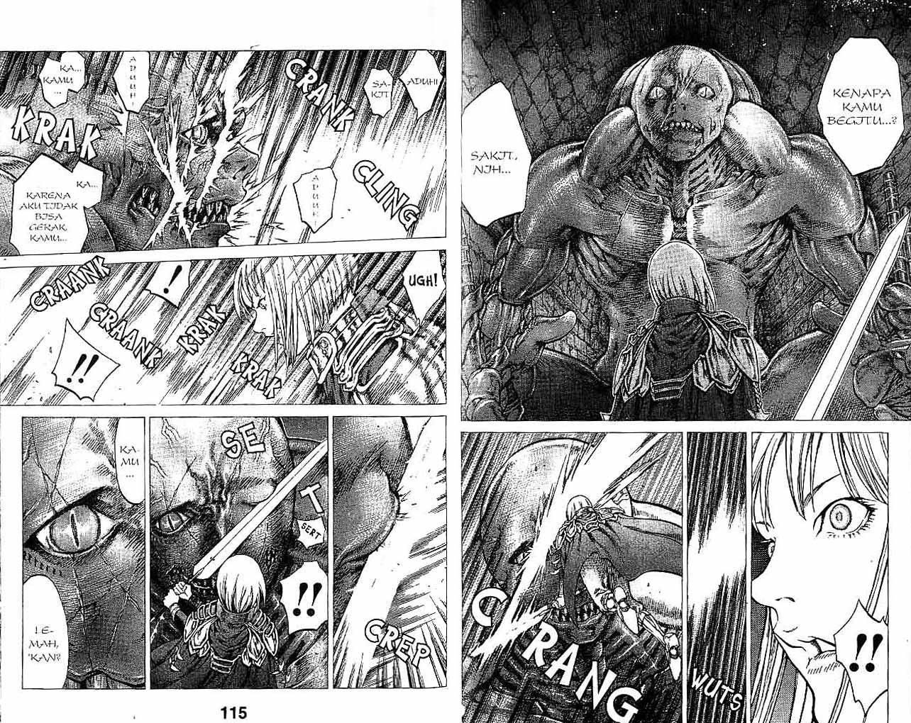 Claymore Volume 8 Bahasa Indonesia