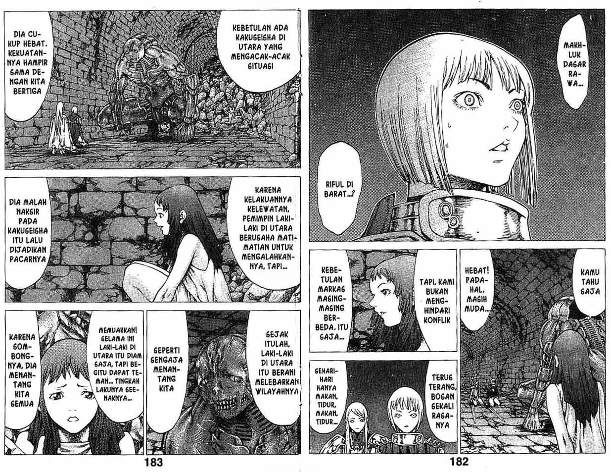 Claymore Volume 8 Bahasa Indonesia
