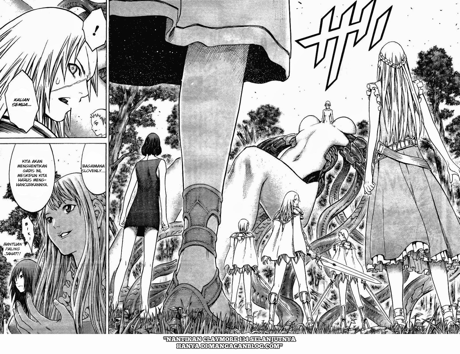 Claymore Chapter 133 Bahasa Indonesia