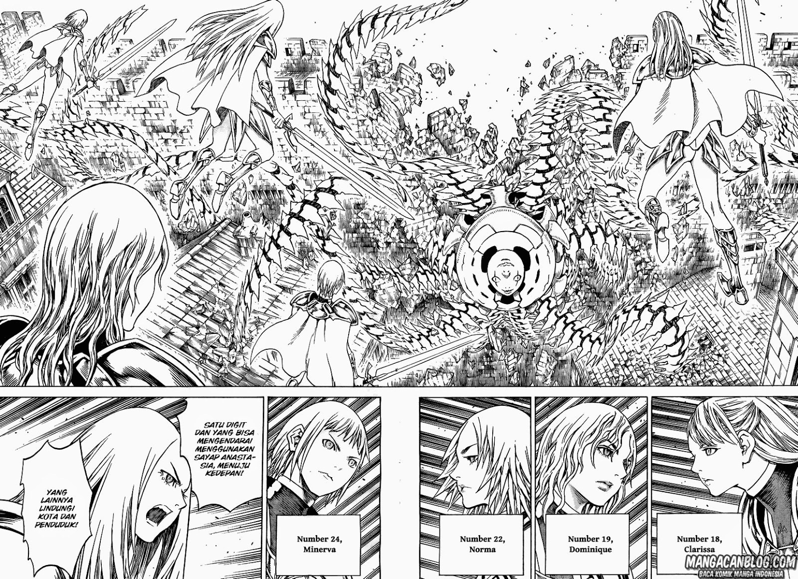 Claymore Chapter 139 Bahasa Indonesia