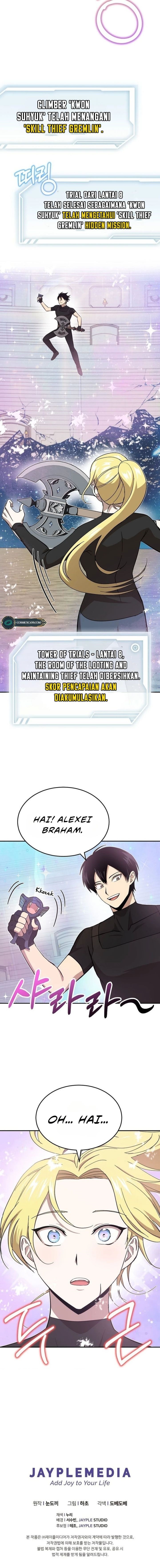 Climbing the Tower that Even the Regressor Couldn’t Chapter 24 Bahasa Indonesia