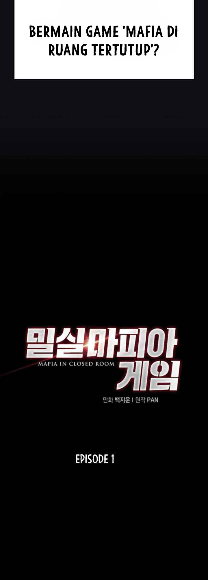 Closed Room Mafia Chapter 01 Bahasa Indonesia