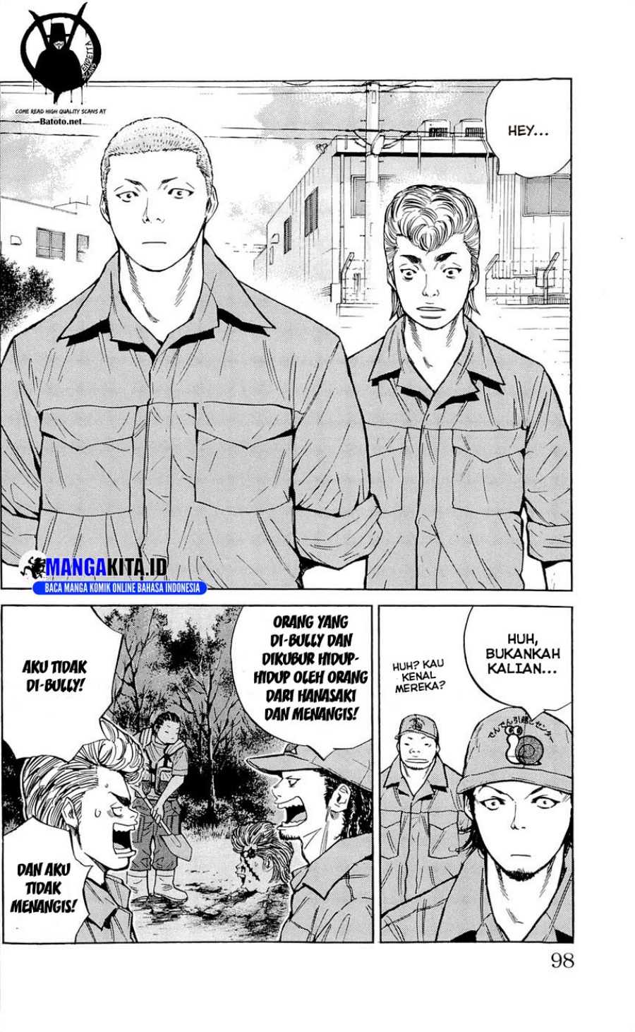 Clover (Tetshuhiro Hirakawa) Chapter 111 Bahasa Indonesia