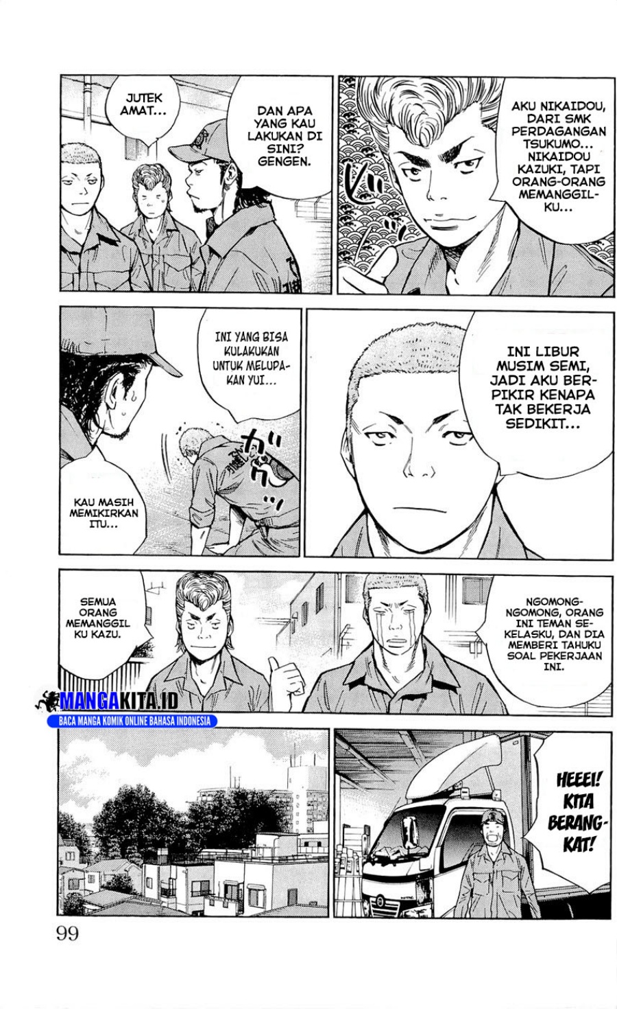 Clover (Tetshuhiro Hirakawa) Chapter 111 Bahasa Indonesia