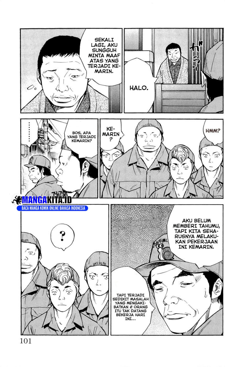 Clover (Tetshuhiro Hirakawa) Chapter 111 Bahasa Indonesia