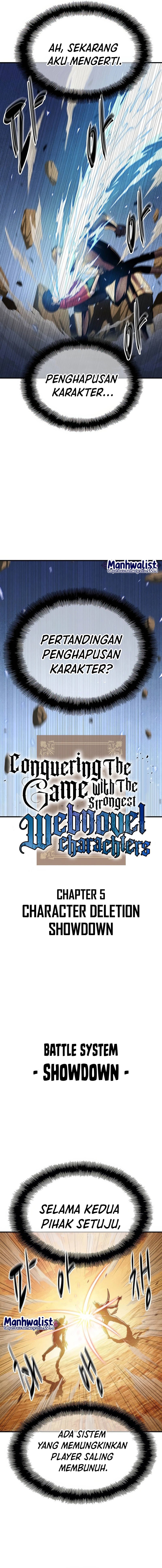 Conquering the Game With the Strongest Webnovel Characters Chapter 05 Bahasa Indonesia