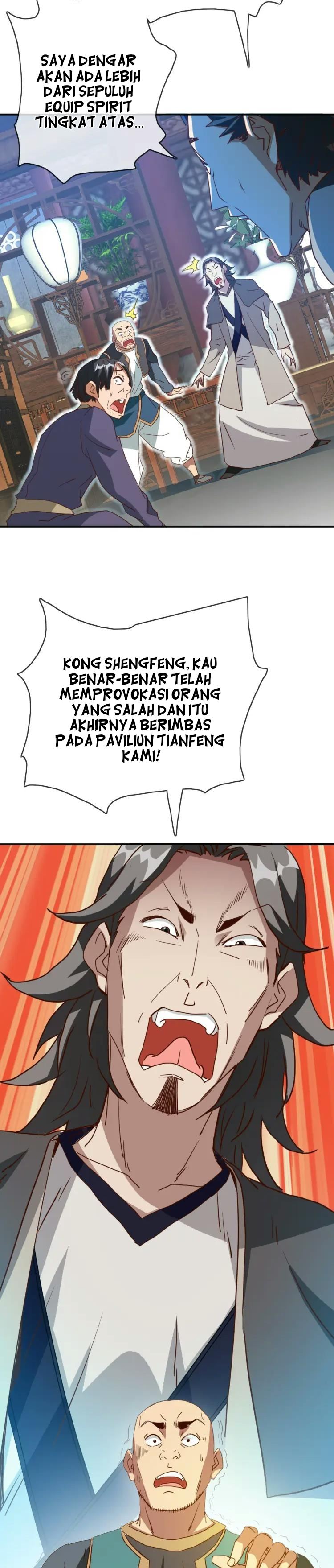 Crazy Leveling System Chapter 14 Bahasa Indonesia