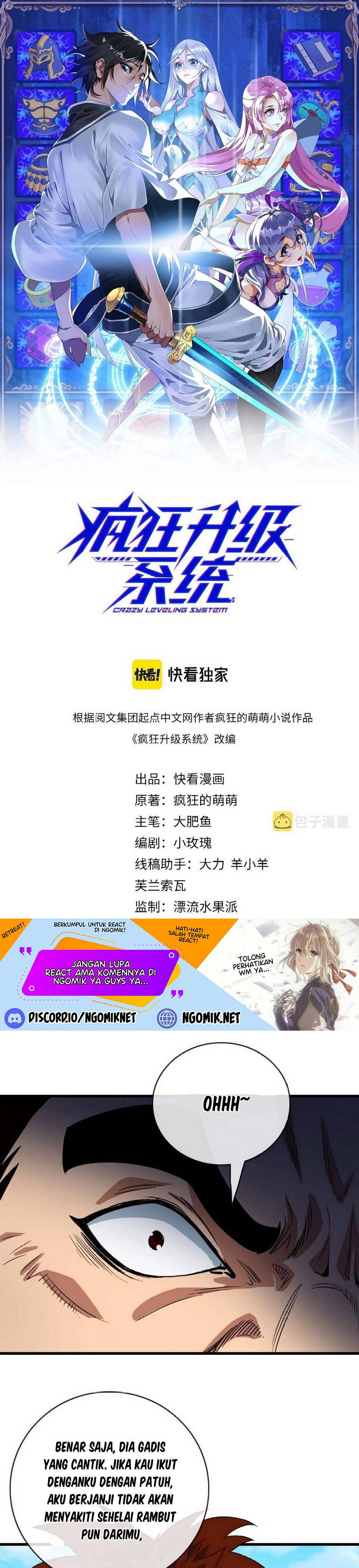 Crazy Leveling System Chapter 50 Bahasa Indonesia