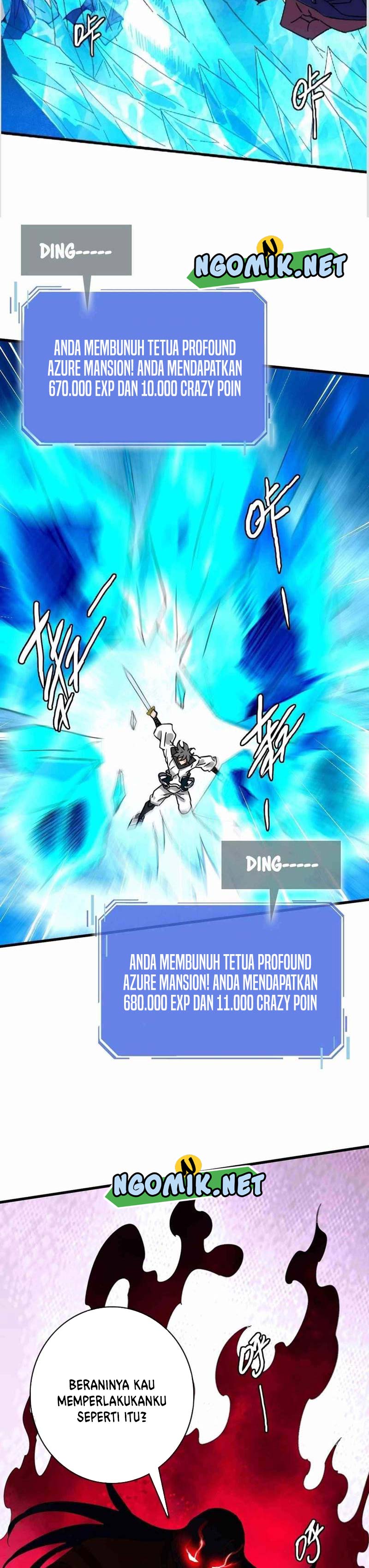 Crazy Leveling System Chapter 70 Bahasa Indonesia